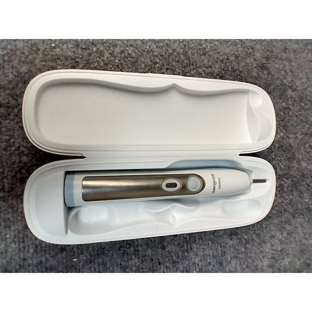 Philips Sonicare FlexCare Electric Toothbrush Handle HX6980 White Silver Case